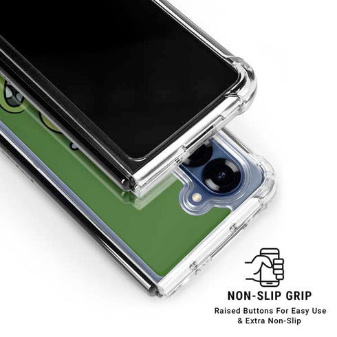 Adult Swim Rick and Morty Pickle Rick Galaxy Z Fold6 Clear Case